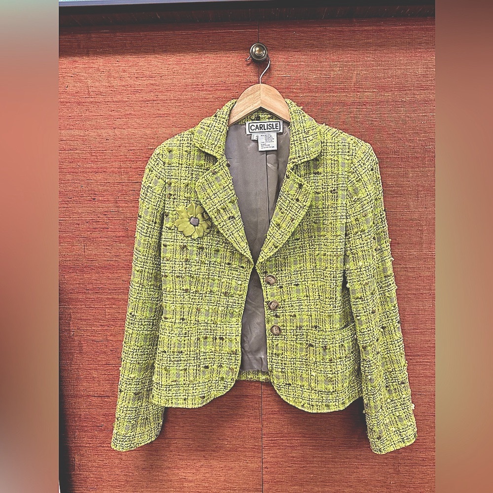 Vintage tweed Carlisle jacket wool blend